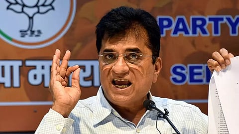 BJP leader Kirit Somaiya