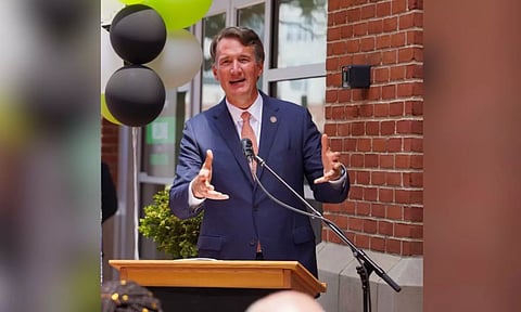 Virginia Governor Glenn Youngkin (PHOTO: IANS)