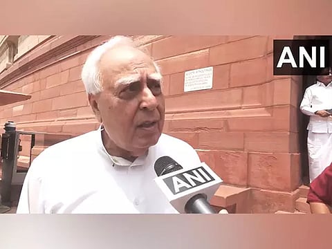 Rajya Sabha MP Kapil Sibal (Picture credit:ANI)