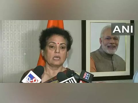 NCW Chief Rekha Sharma (Picture credit:ANI)