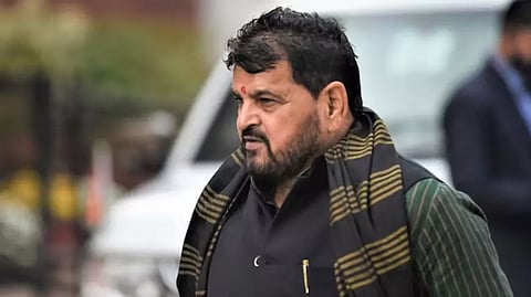 WFI chief Brij Bhushan Singh&nbsp;