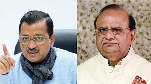 Arvind Kejriwal and Lieutenant Governor VK Saxena
