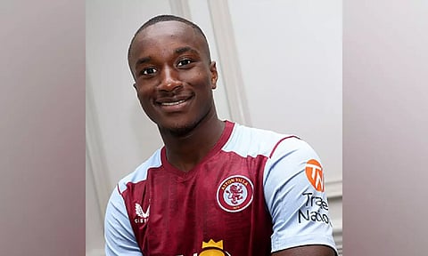 Moussa Diaby (Twitter/@AVFCOfficial)&nbsp;