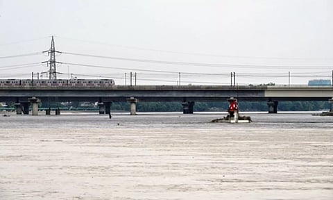 Yamuna river.