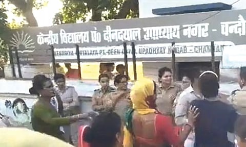 Video of woman threatening cops not from Manipur