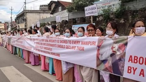 Manipur has been engulfed in ethnic violence since May 3. More than 160 people have lost their lives in the violence