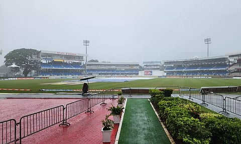 Rain ruins India's plans as visitors settle for 1-0 series win