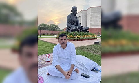 AAP's Rajya Sabha MP Sanjay Singh