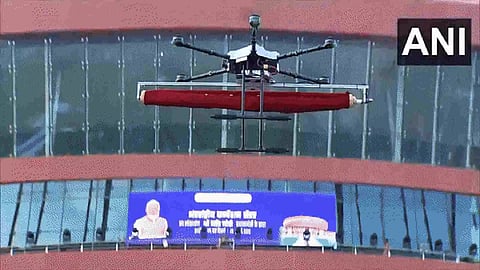 PM Narendra Modi inaugurates new ITPO complex 'Bharat Mandapam' (Visuals/ANI)