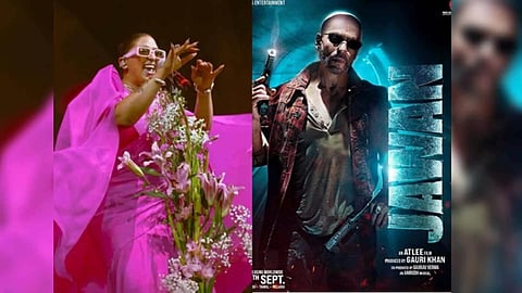 Raja Kumari, Jawan poster (Photo: Instagram)