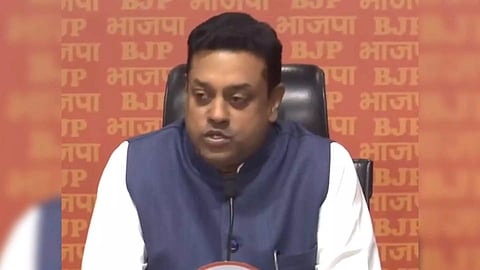 BJP spokesperson Sambit Patra