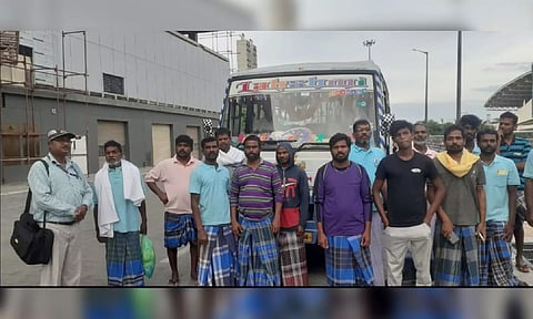 15 fishers released by SL back home
