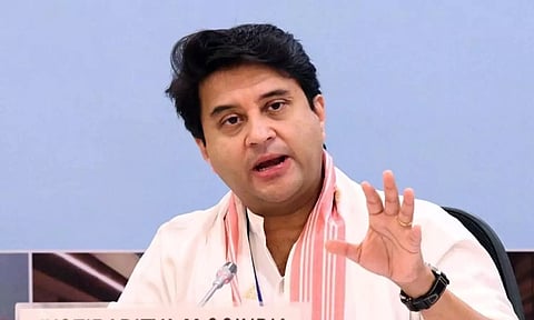 Union Civil Aviation Minister Jyotiraditya Scindia&nbsp;