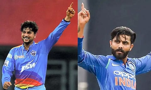 Kuldeep Yadav , Ravindra Jadeja