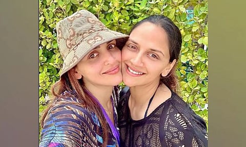 Esha Deol,Ahana Deol
