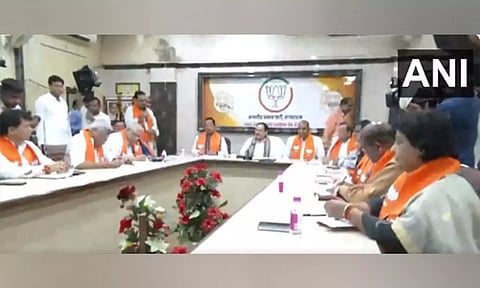 JP Nadda chairs core committee meeting (ANI)&nbsp;