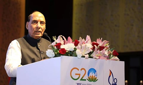 Defence Minister Rajnath Singh (IANS)