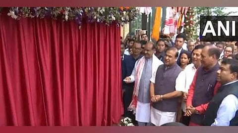 Om Birla inaugurates new building of the Assam Legislative Assembly in Guwahati&nbsp;