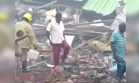 Visual from the spot (Daily Thanthi)