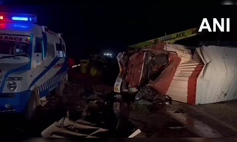 Visual from the spot. (ANI)