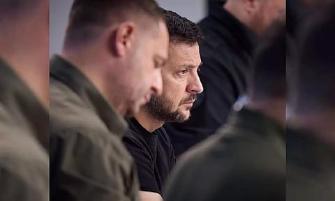 Ukrainian President Volodymyr Zelensky