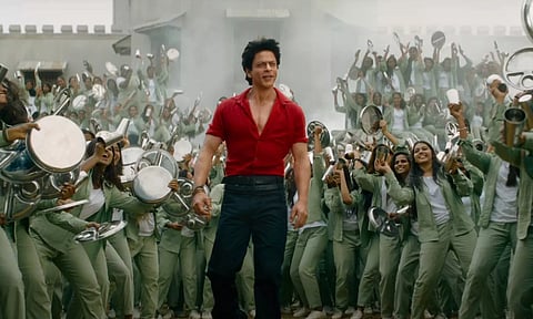 Shah Rukh Khan in 'Jawan' (YouTube/@Red Chillies Entertainment)