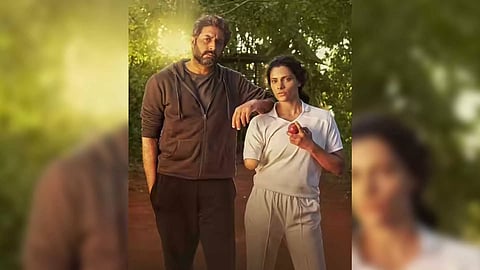 Abhishek, Saiyami (Photo: IANS)