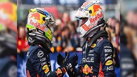 Sergio Perez and Max Verstappen (Photo: Formula 1)