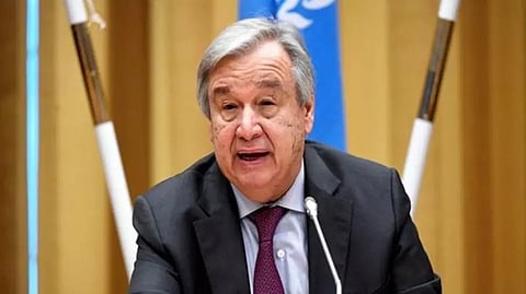 United Nations Secretary-General Antonio Guterres