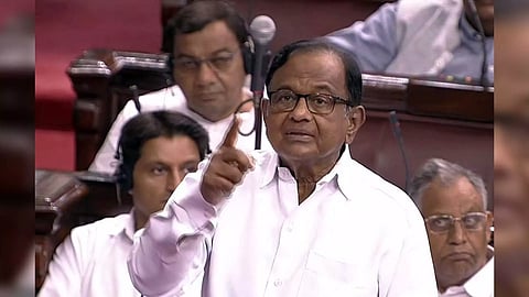 Senior Congress leader P Chidambaram