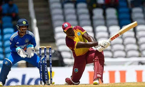 India limit West Indies to 149/6 in first T20I