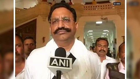 Gangster-turned-politician Mukhtar Ansari (Photo/ANI)