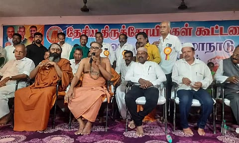 &nbsp;Suriyanar Adheenam at the religious conference of the Confederation of Desiya Thirukoil&nbsp;