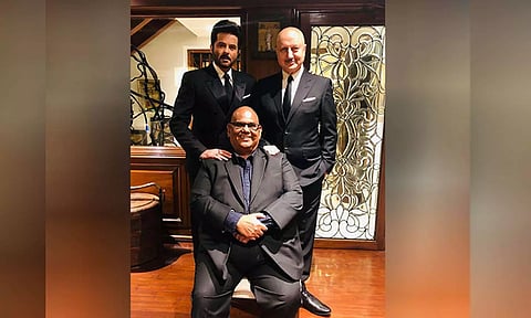Anil Kapoor, Anupam Kher, Satish Kaushik&nbsp; (Photo : ANI)
