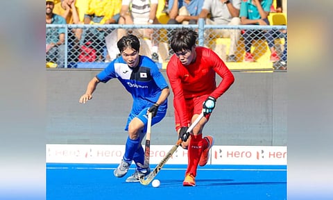 ACT hockey: China hold Korea to 1-1 draw in league match
