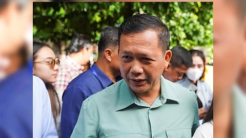 Hun Manet, son of Cambodia's Prime Minister Hun Sen is seen at a polling station on the day of Cambodia's general election, in Phnom Penh, Cambodia (Photo: Reuters)