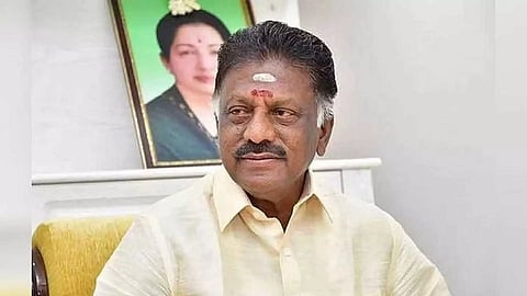 Ousted AIADMK leader O Panneerselvam