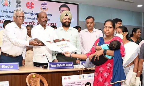 Ma Su inaugurates Intensified Mission Indradhanush vaccination camp