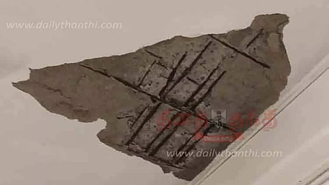 Class V students of private school injured after roof plaster caves in