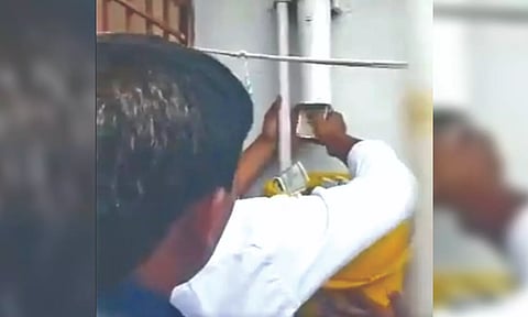 Screengrab from the video.