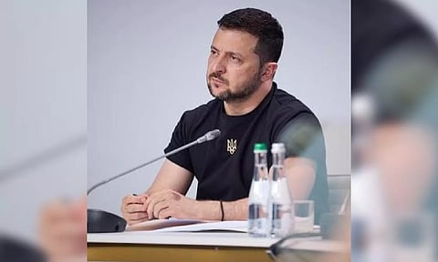 Ukrainian President Volodymyr Zelensky
