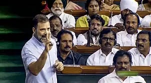 BJP 'murdered Bharat Mata' in Manipur: Rahul in LS