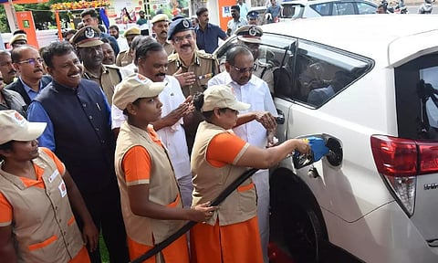 Petrol retail outlet managed by women prisoners