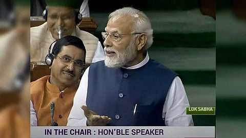 Prime Minister Narendra Modi (Photo: Sansad TV)