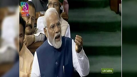 Prime Minister Narendra Modi (Photo/Sansad TV)