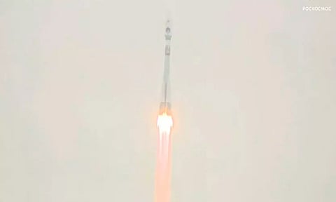 Luna-25 Lunar Lander takes off from Vostochny Cosmodrome (Image: ANI)