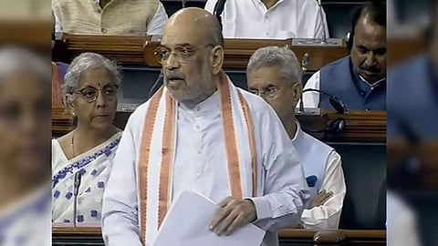Union Home Minister Amit Shah (Photo/Sansad TV)