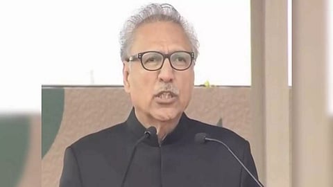 Pakistani President Arif Alvi (Photo: ANI)