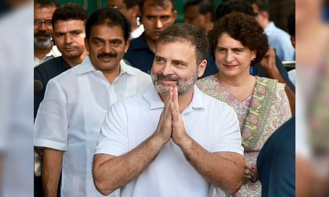 Congress leader Rahul Gandhi