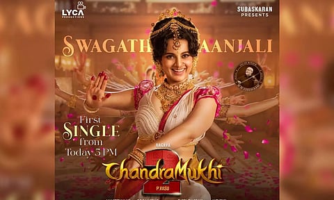 The makers of&nbsp;Chandramukhi 2 released the first single on Saturday.